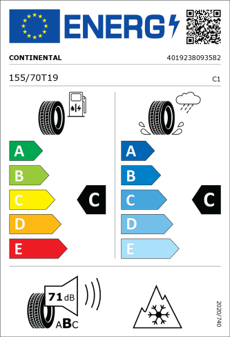 CONTINENTAL WINTER CONTACT TS870